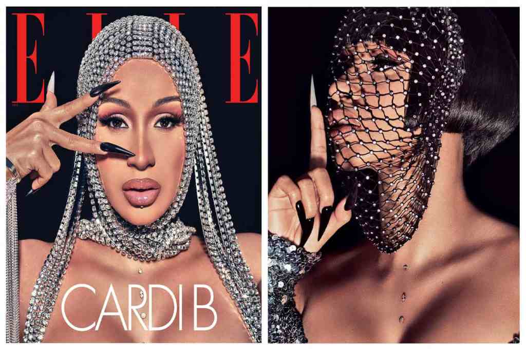Cardi B showing the one eye symbol and an oath of secrecy  

 