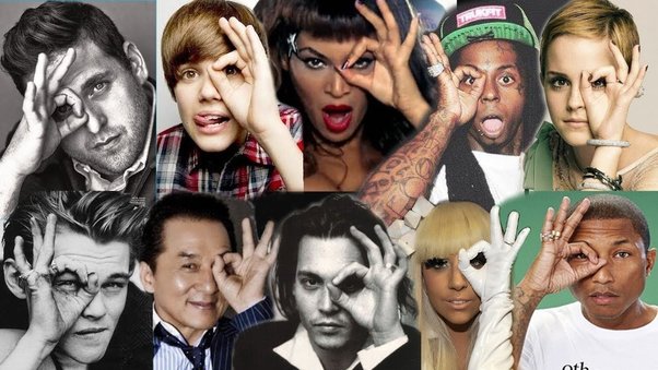 Your favorite celebrities pledging allegiance to their god of this world, Satan