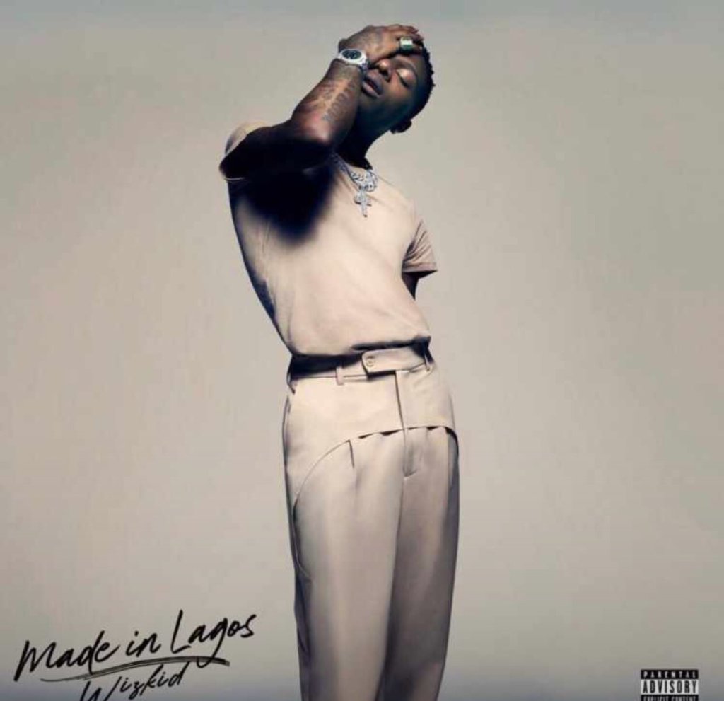 Wizkid showing the all-seeing eye