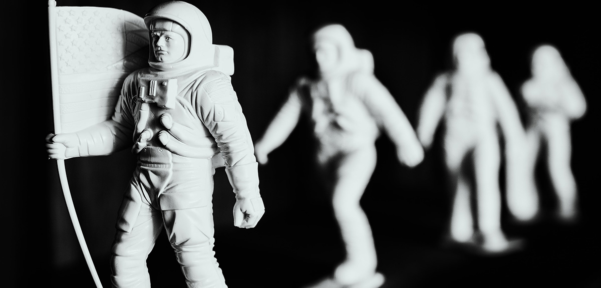 NASA has led space exploration since 1958, achieving milestones like the Moon landing, while divergent views persist regarding Earth's nature, as indicated by various biblical texts.