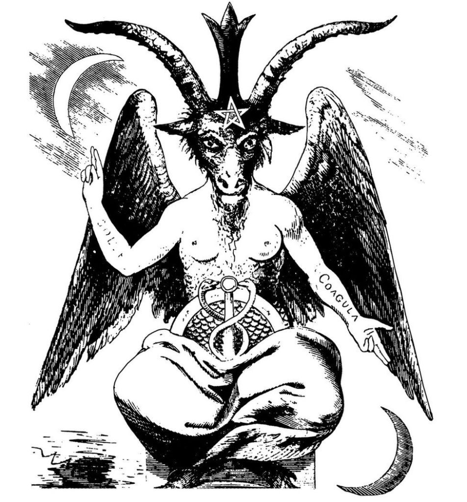 Baphomet, also known as Satan, is the same as Krampus