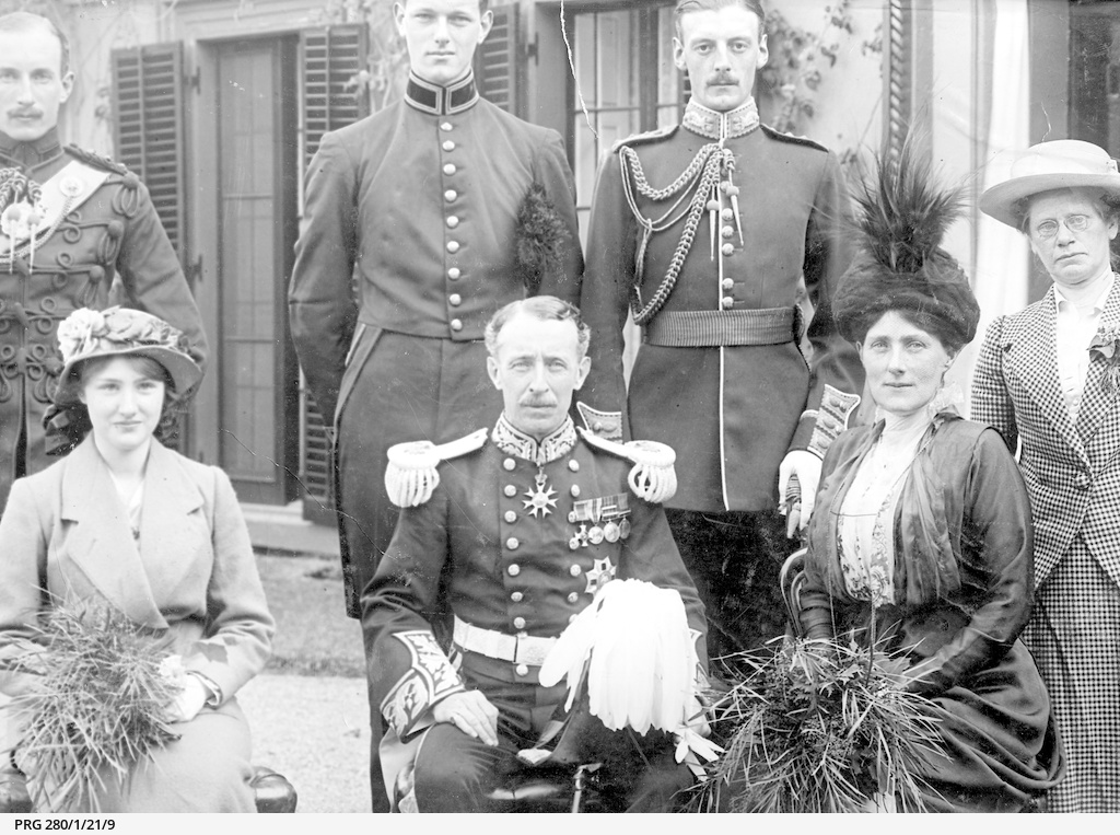 Lieutenant Colonel Sir Henry Lionel Galway (middle)