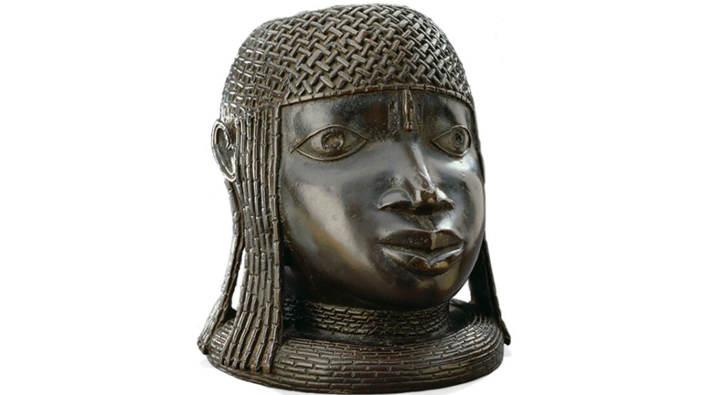 16th Century sculptured Head of an Oba