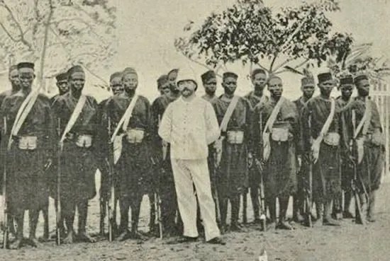 Force Publique Soldiers were Leopold's militia army