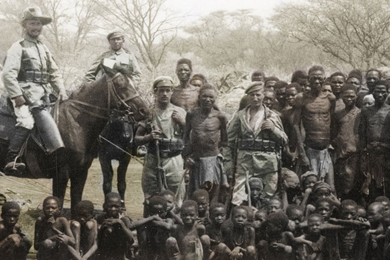Captured Herero and Namaqua Prisoners