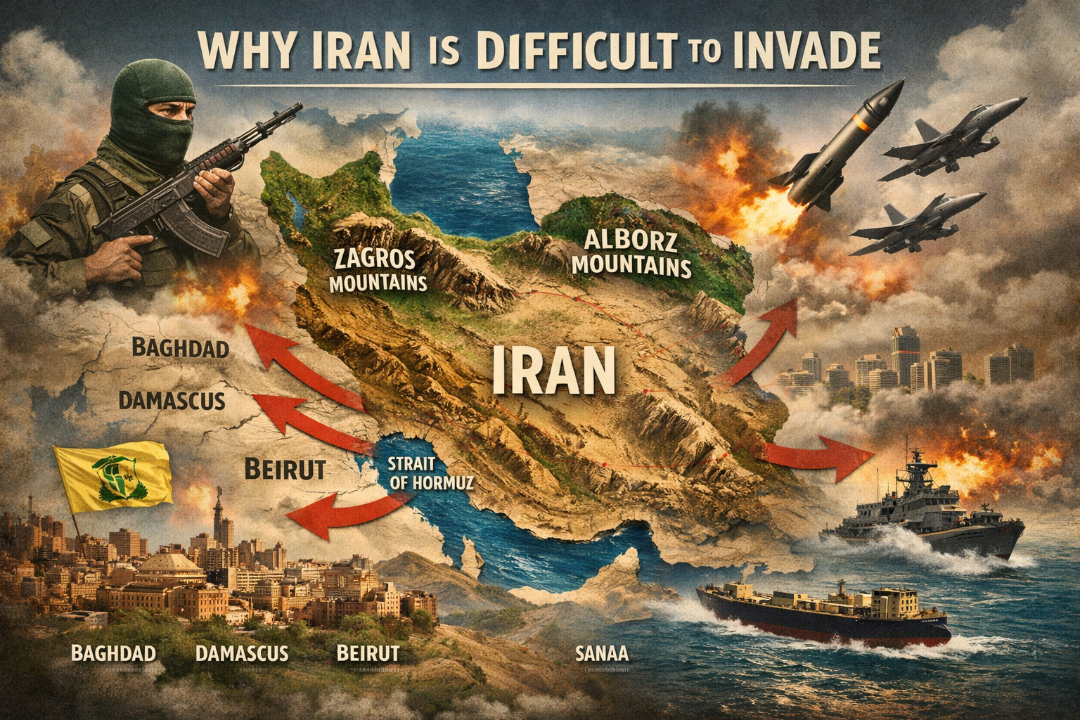 Explained: Why Iran Has Been So Difficult to Invade for Decades