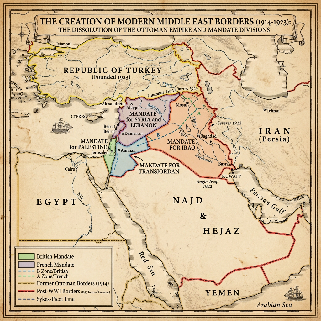 Explained: How the Middle East was Created